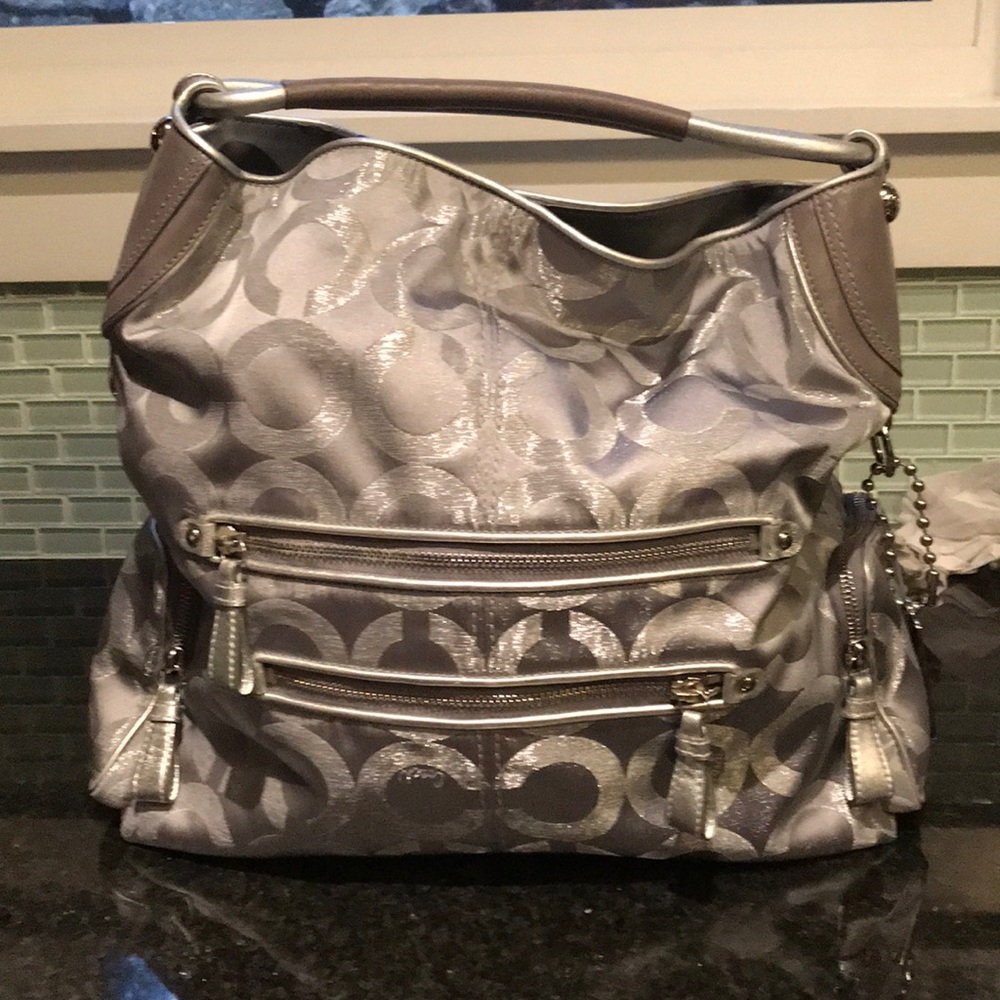 Large Very Rare Coach Handbag